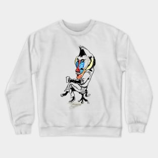 Office Baboon Crewneck Sweatshirt